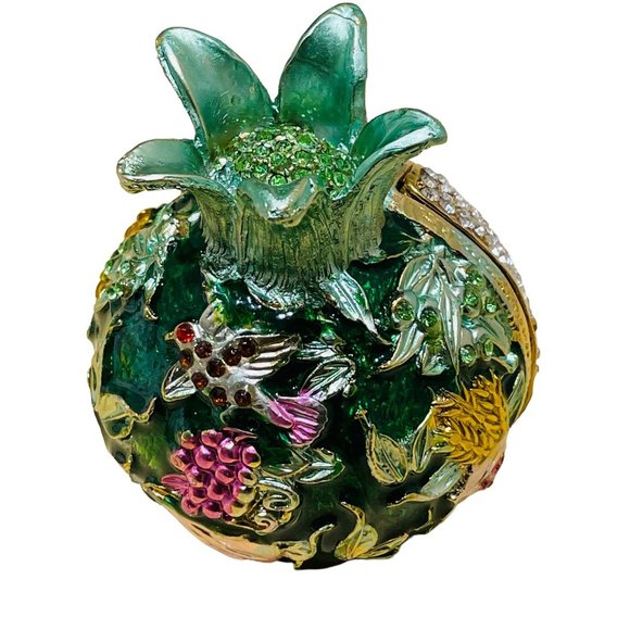 Jewelry Box Pineapple Collectible Figurines Multicolored 3" to 4" inches - Picture 8 of 8
